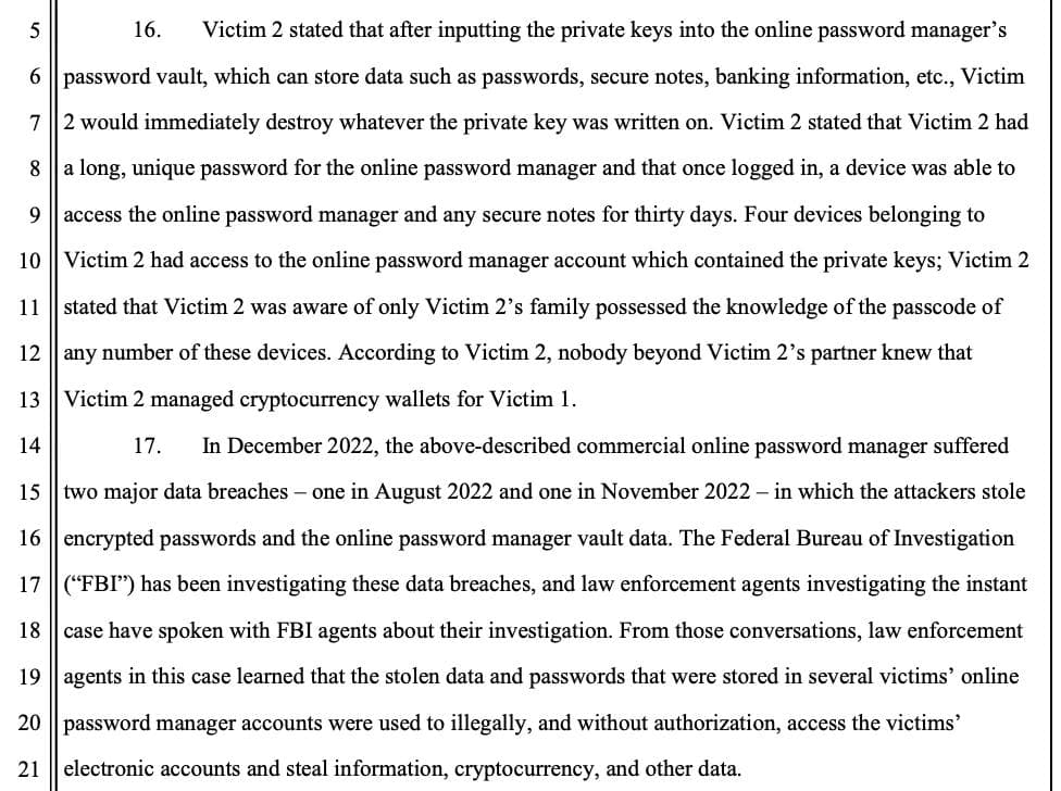 Ripple Co-Founder Chris Larsen Loses $150 Million (283M XRP) in January 2024 Due to LastPass Hack