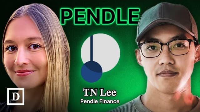 Pendle Finance Deep Dive With Founder TN Lee