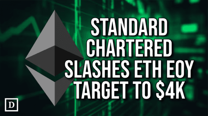 📉Standard Chartered Slashes ETH Price Target by 60%
