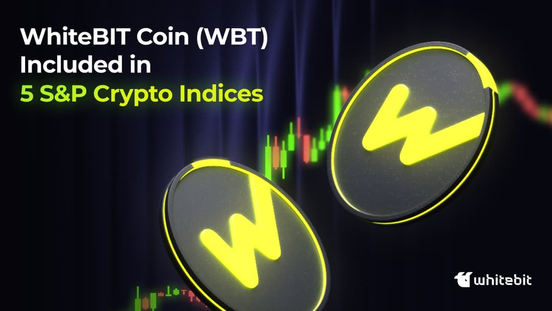 WhiteBIT’s Native Coin WBT Added to Five S&amp;P Cryptocurrency Indices