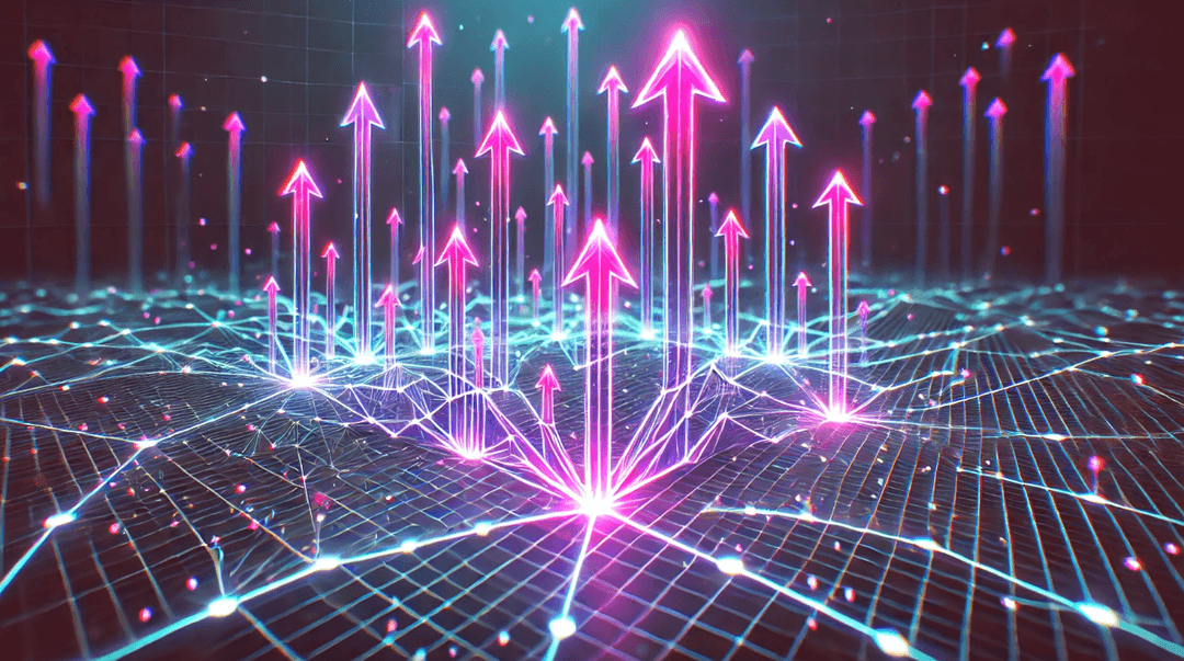 upward trending arrows