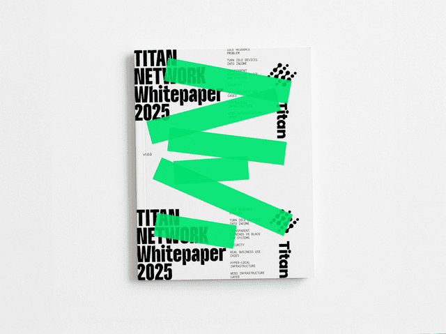 Titan Network Releases Whitepaper 1.0: Aggregating Idle Resources, Matching Global Demand