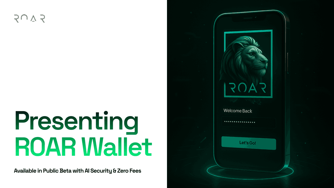 R0AR Wallet Beta Launches with AI Security, Zero Fees and 10,000+ Active Users