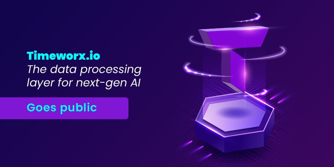Timeworx.io, the data processing layer for next-gen AI, goes public