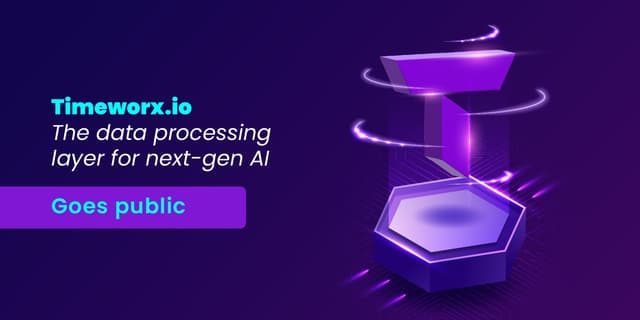 Timeworx.io, the data processing layer for next-gen AI, goes public
