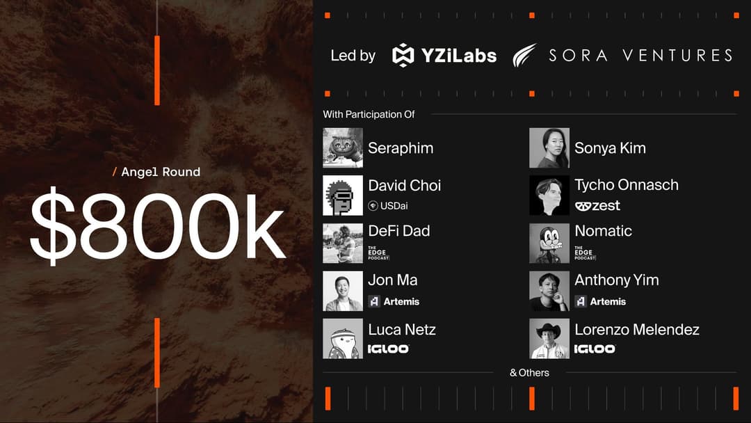 Saturn raises $800k from YZi Labs and Sora Ventures to build USDat, a 11%+ yield-bearing stablecoin protocol backed by Michael Saylor's Digital Credit