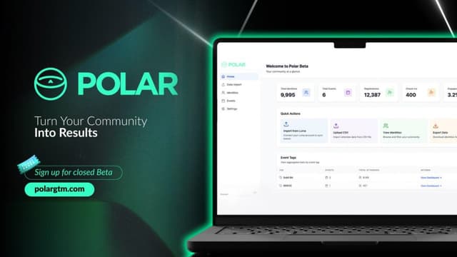Crypto Events, Adapt or Die: WebZero Launches Polar to End the Era of "Blind" Web3 Event Marketing
