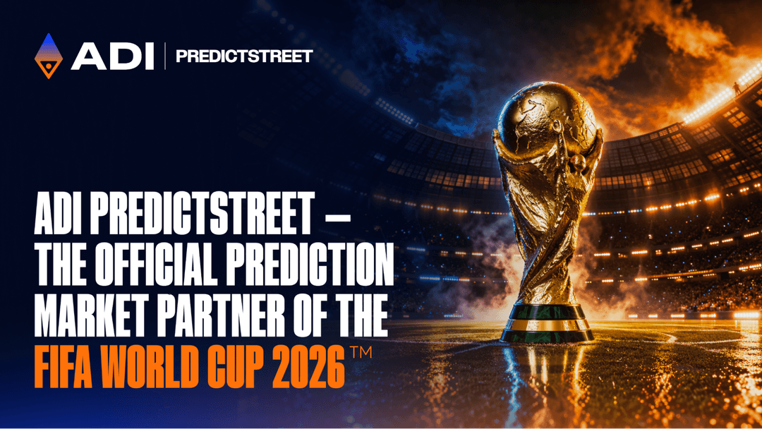 ADI Chain Announces ADI Predictstreet as the Official Prediction Market Partner of The FIFA World Cup 2026™, Marking the Launch of Its First Consumer-Facing Ecosystem Project 