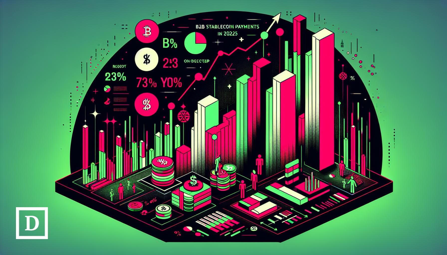 B2B Stablecoin Payments Grew Over 730% YoY in 2025