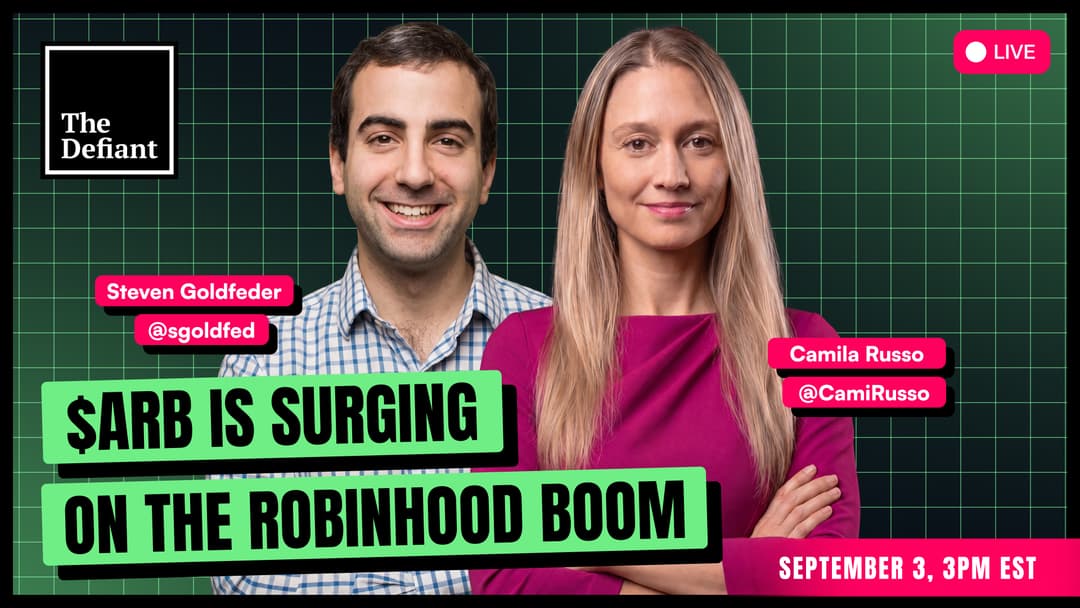 🟢 LIVE: Can RobinHood Chain Take This Boom? w/ ARB's Steven Goldfeder