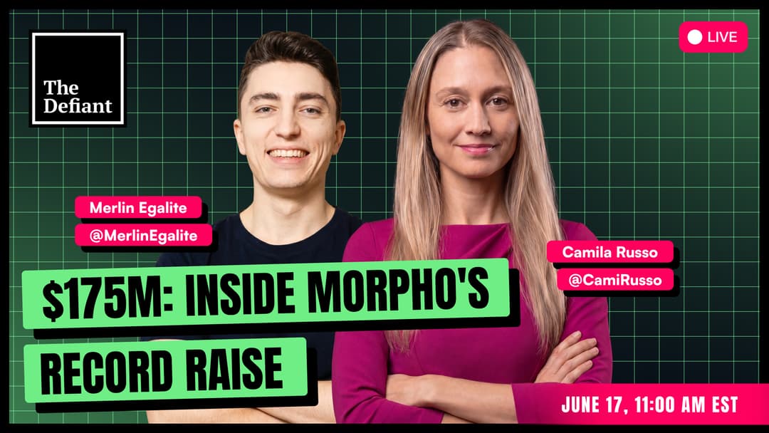  $175M: Inside Morpho's Record Raise w Merlin Egalite
