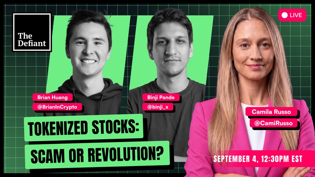  🟢 LIVE : Tokenized Stocks and Memecoins: Revolutionary Primitive or Retail Wipeout?