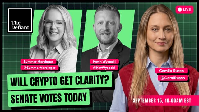Will crypto get clarity? Senate votes today