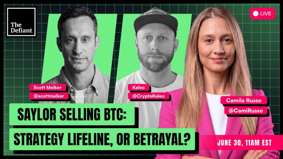  🟢 LIVE - Saylor Selling BTC: Strategy Lifeline, or Betrayal?