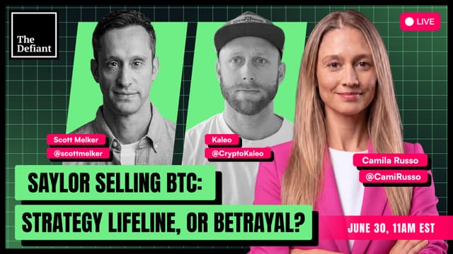 Saylor Selling BTC: Strategy Lifeline, or Betrayal?