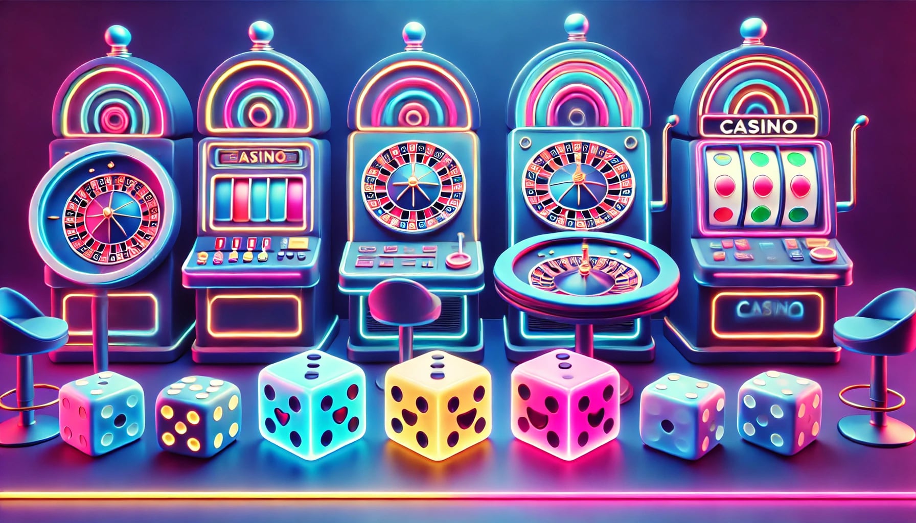 casino with slots and dice