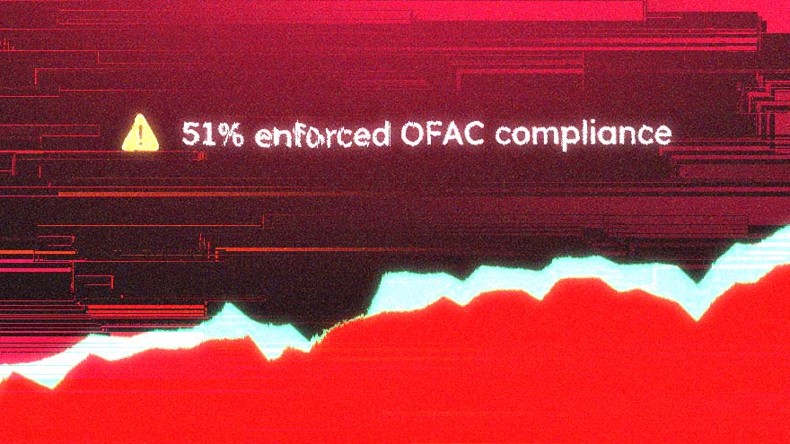 More Than Half of Ethereum Network is Excluding U.S.-Sanctioned Wallets