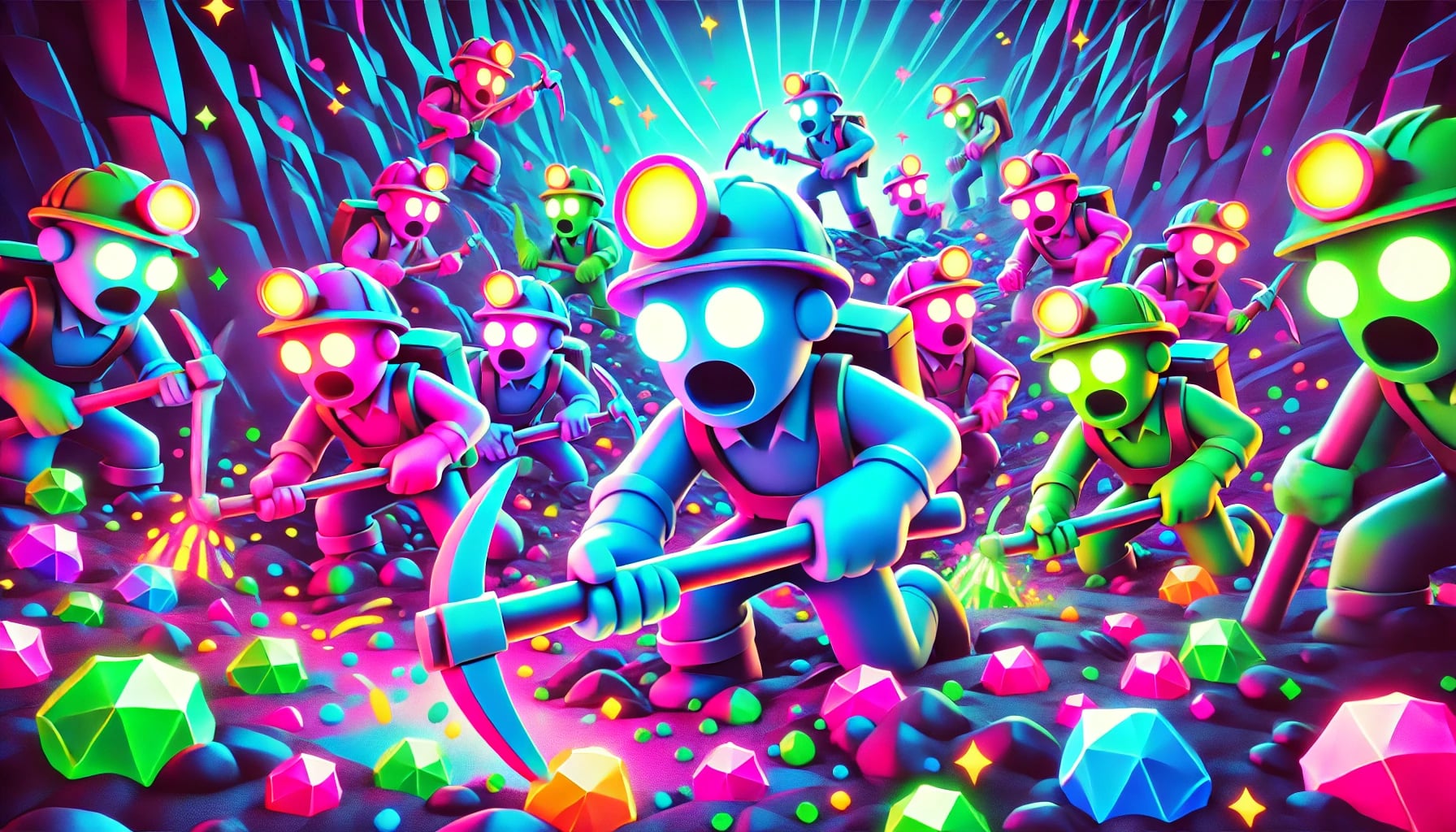 frenzied miners