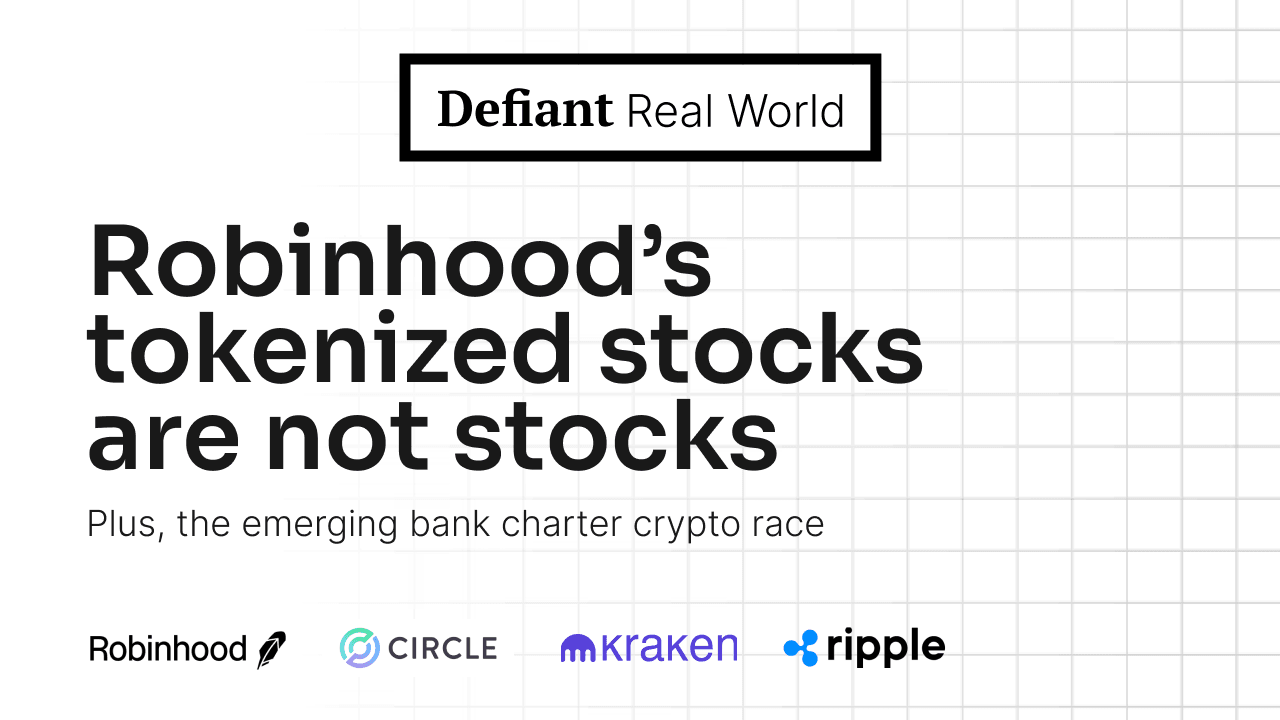 Robinhood's Tokenized Stocks Are Not Stocks