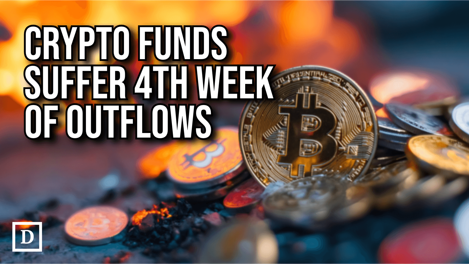 Crypto Funds Lose $876 Million in Fourth Consecutive Week of Outflows