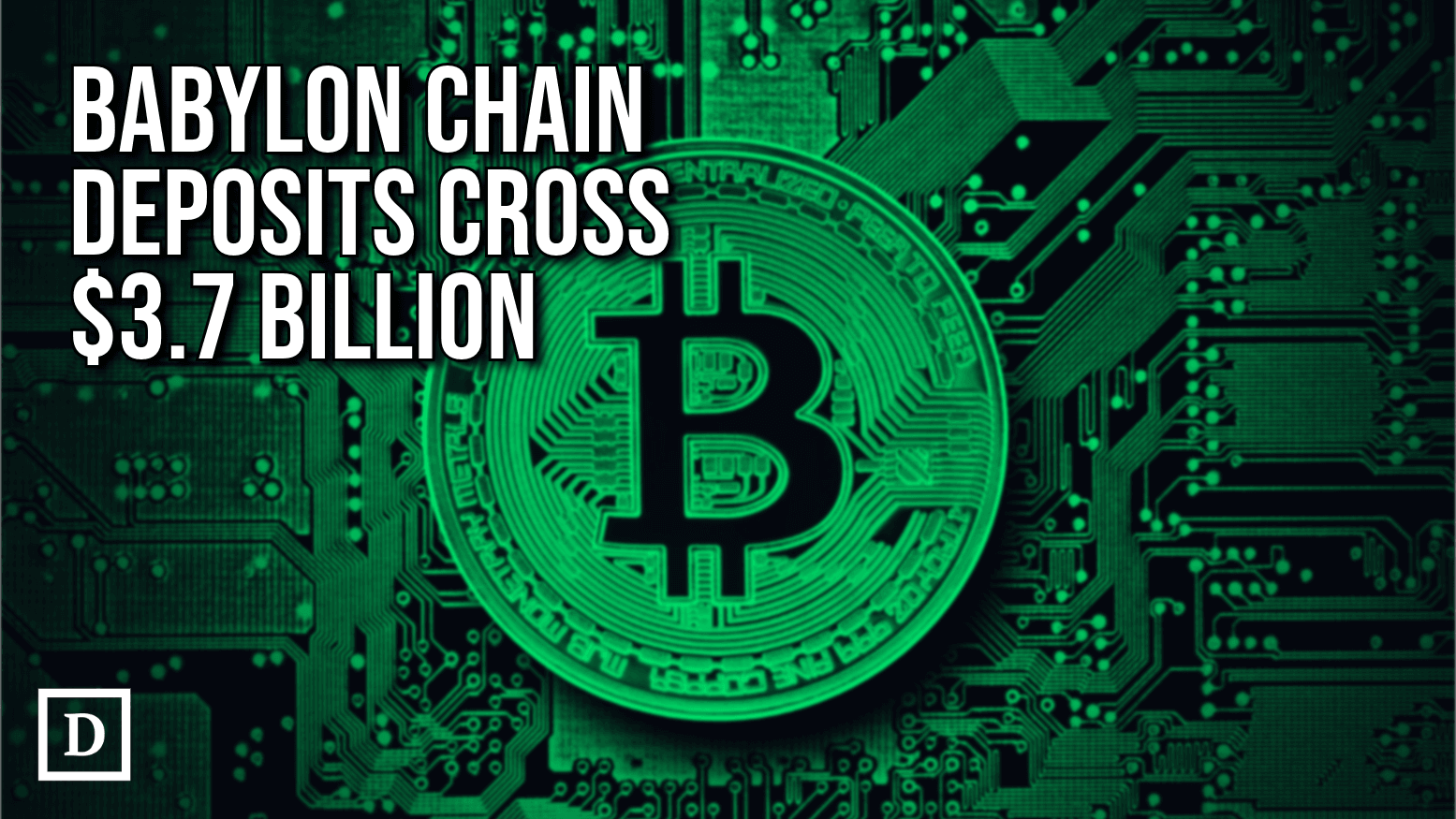 Babylon Chain Surpasses $3.7 Billion in Bitcoin Deposits