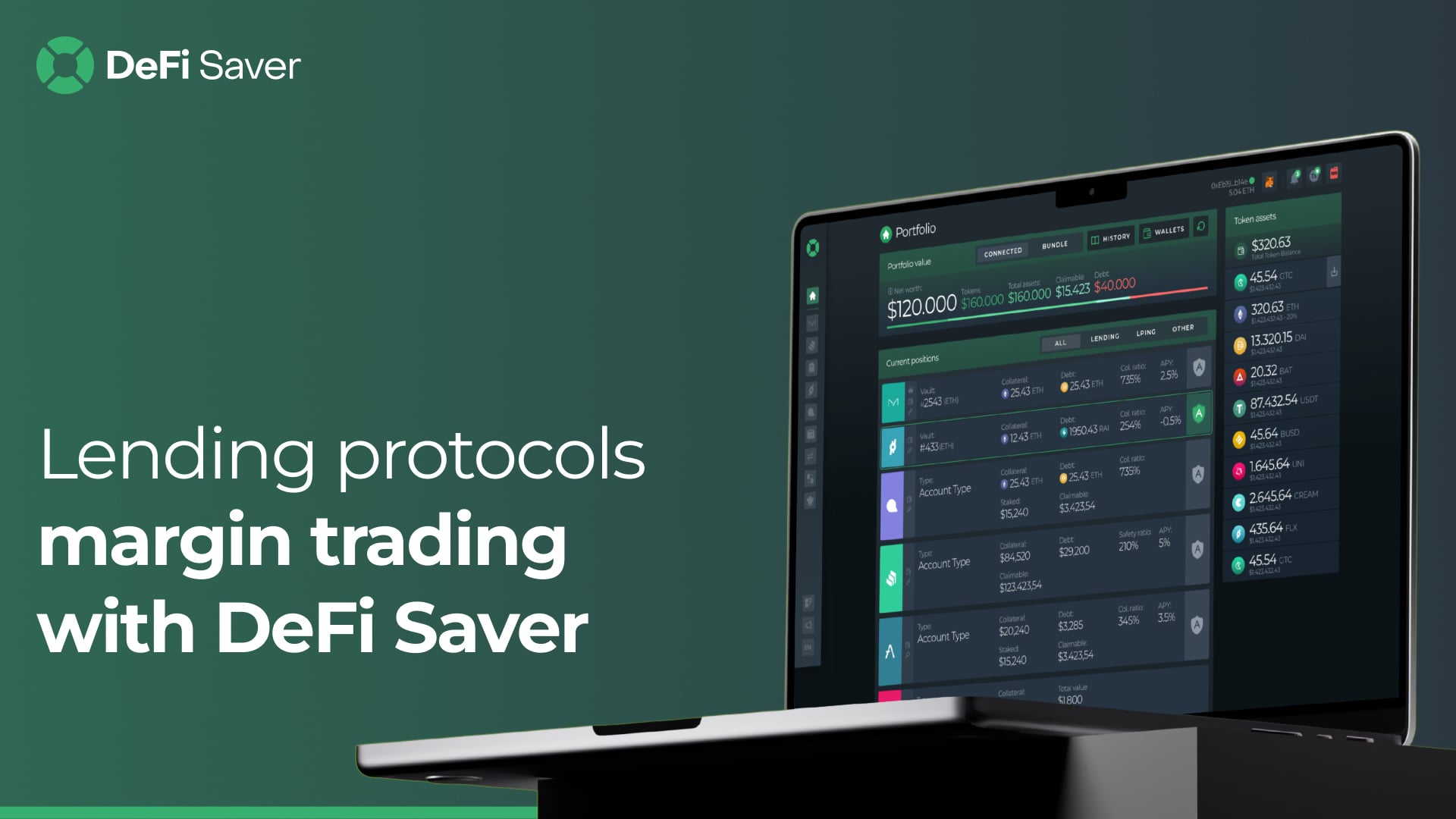 Lending protocols margin trading with DeFi Saver [Sponsored]