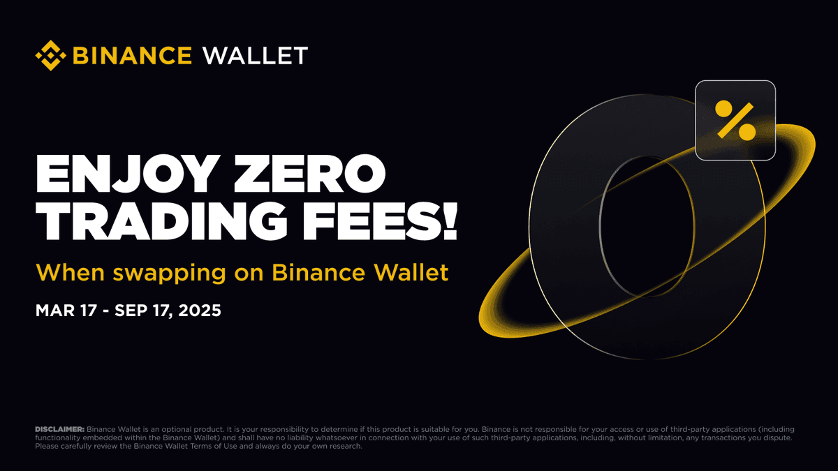 Binance Launches Zero-Fee Trading for All Pairs in Binance Wallet Until September