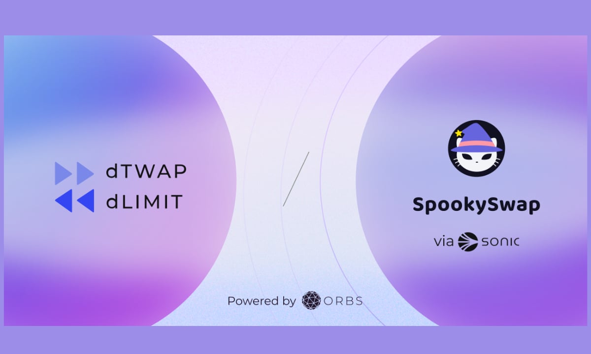 SpookySwap Integrates Limit and TWAP Orders Powered by Orbs on Sonic