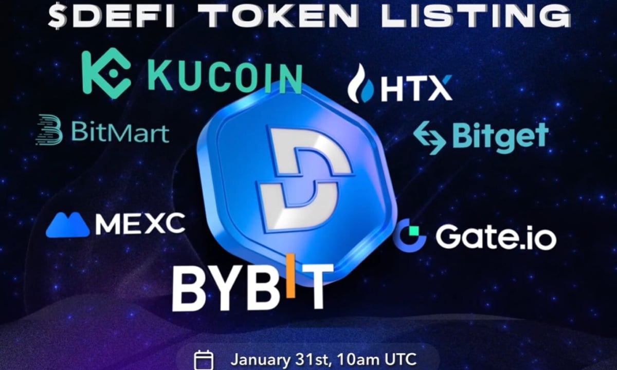 $DEFI Token Hits 7 Major Exchanges: A Milestone Achievement