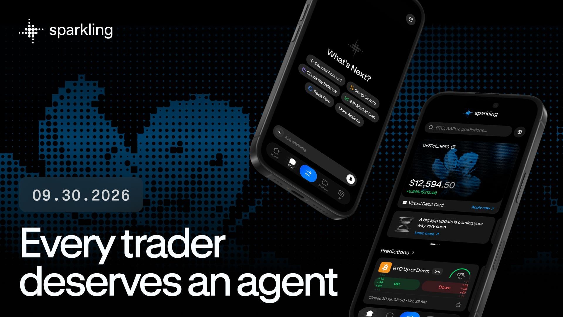 Sparkling Launches the Trading App That Comes With an Agent