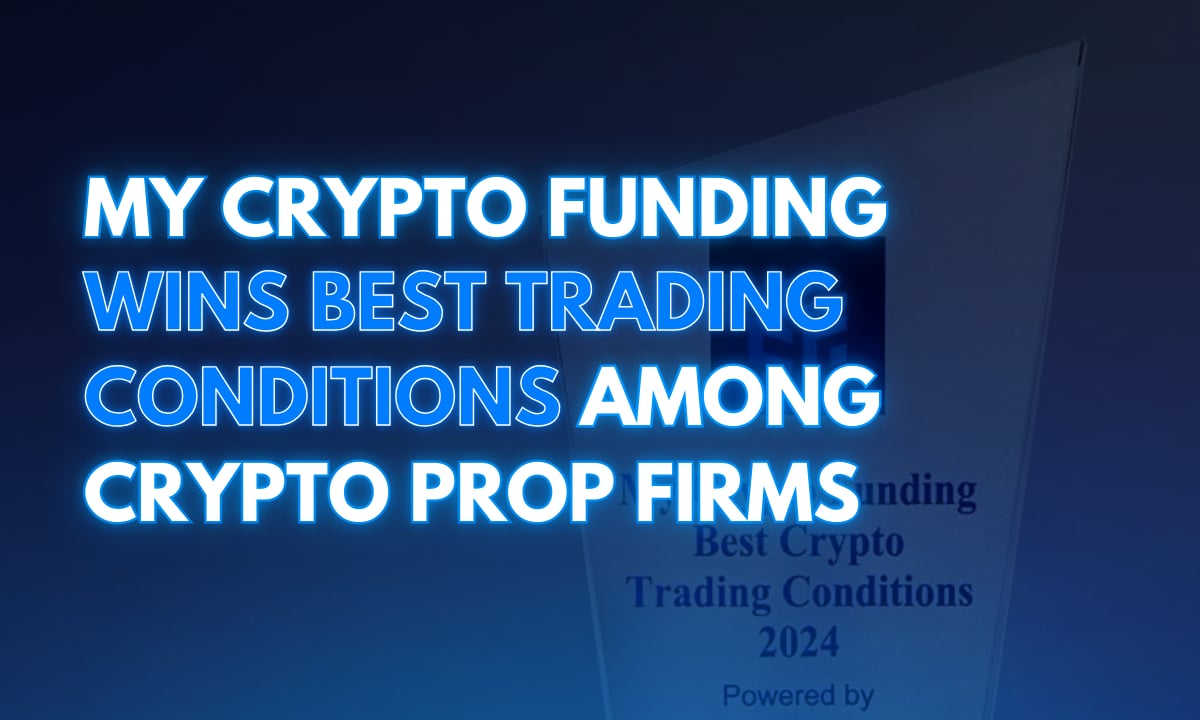 My Crypto Funding Wins Best Trading Conditions Among Crypto Prop Firms
