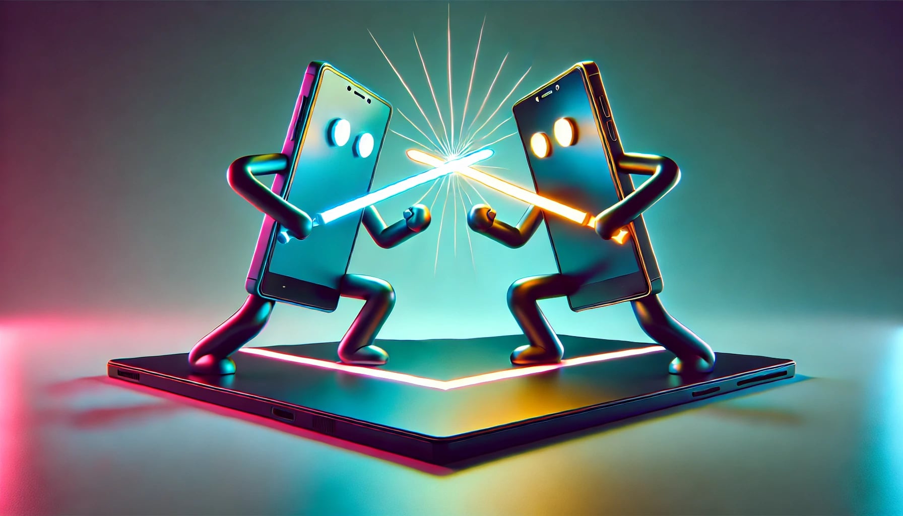 phones fighting