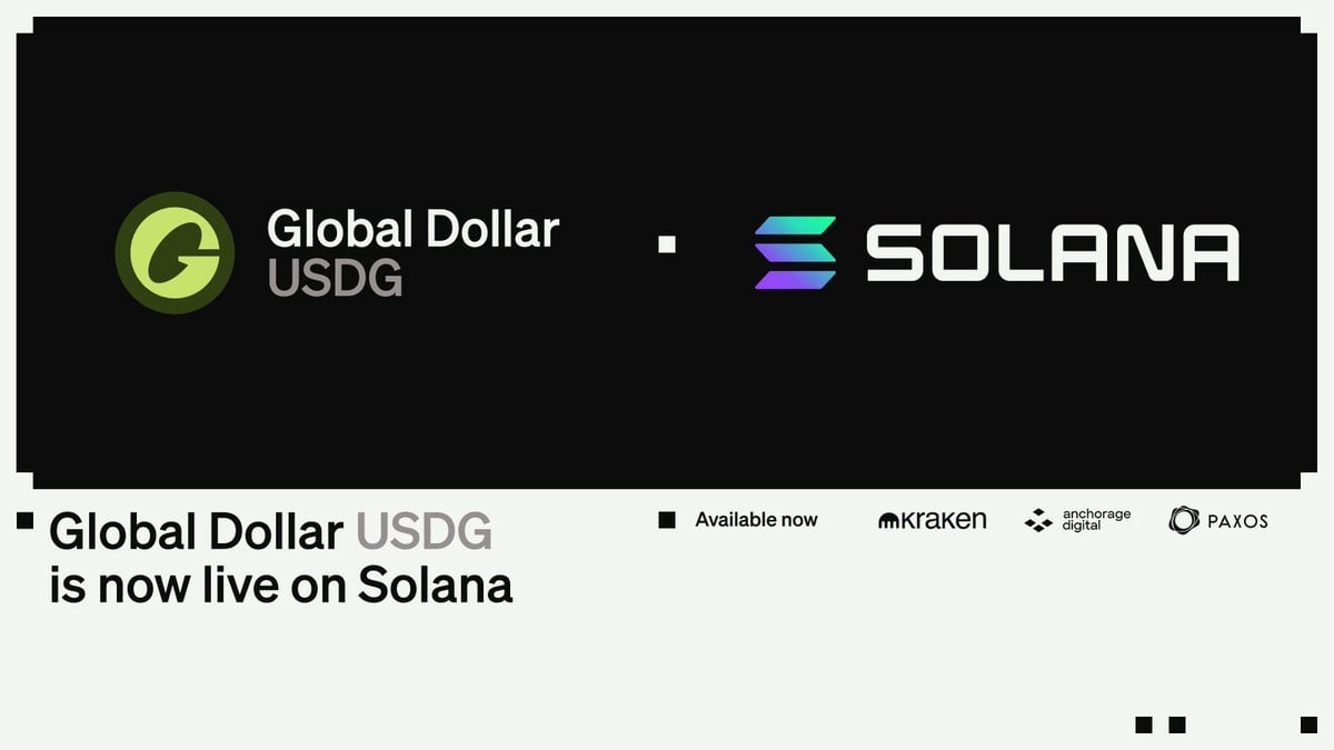 Paxos's USDG Stablecoin Launches on Solana, Fueled by 120% Growth in Stablecoin Supply