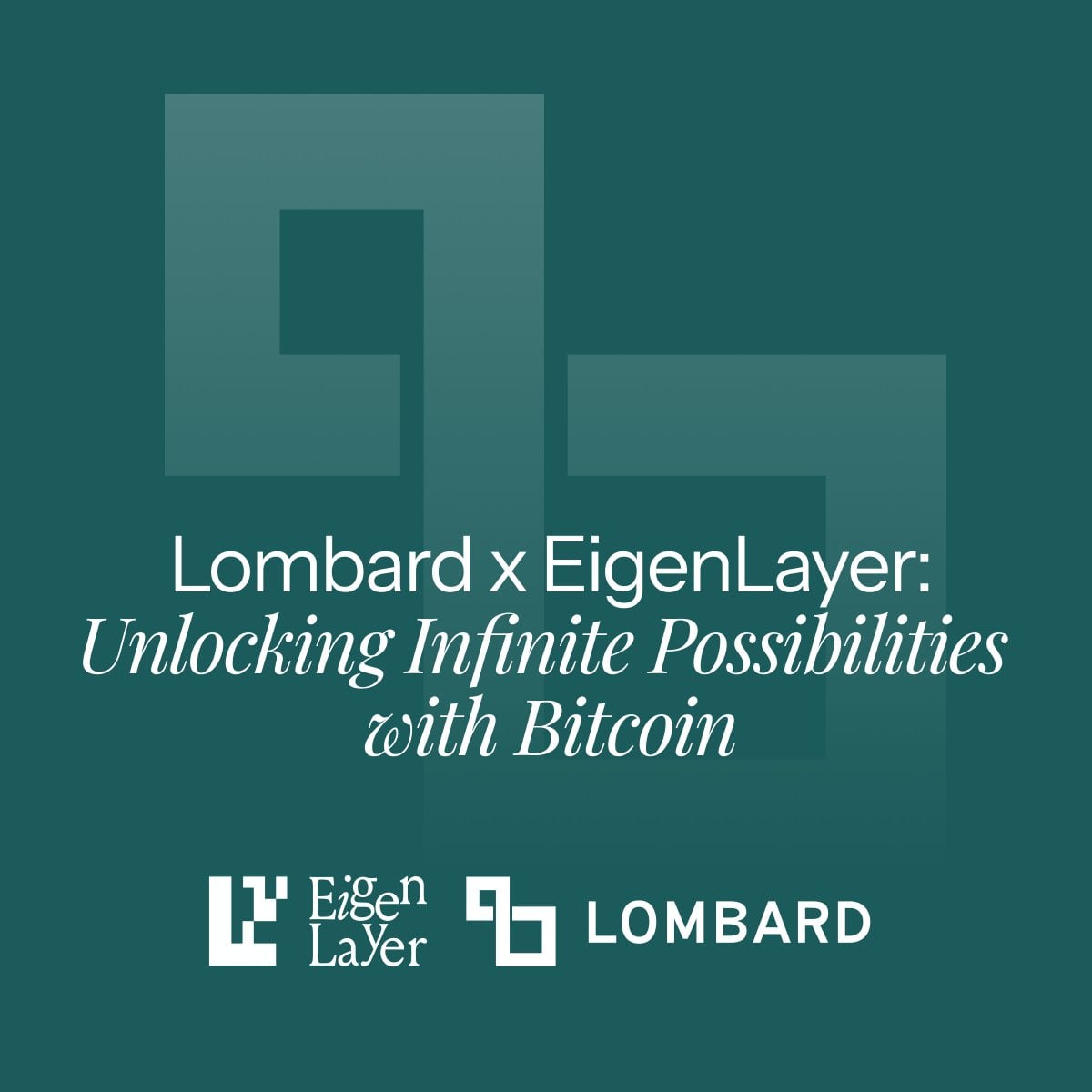 Lombard Finance Partners With Eigen Foundation to Bring $1.6T Bitcoin Into EigenLayer Restaking With Dual Rewards and $7B TVL