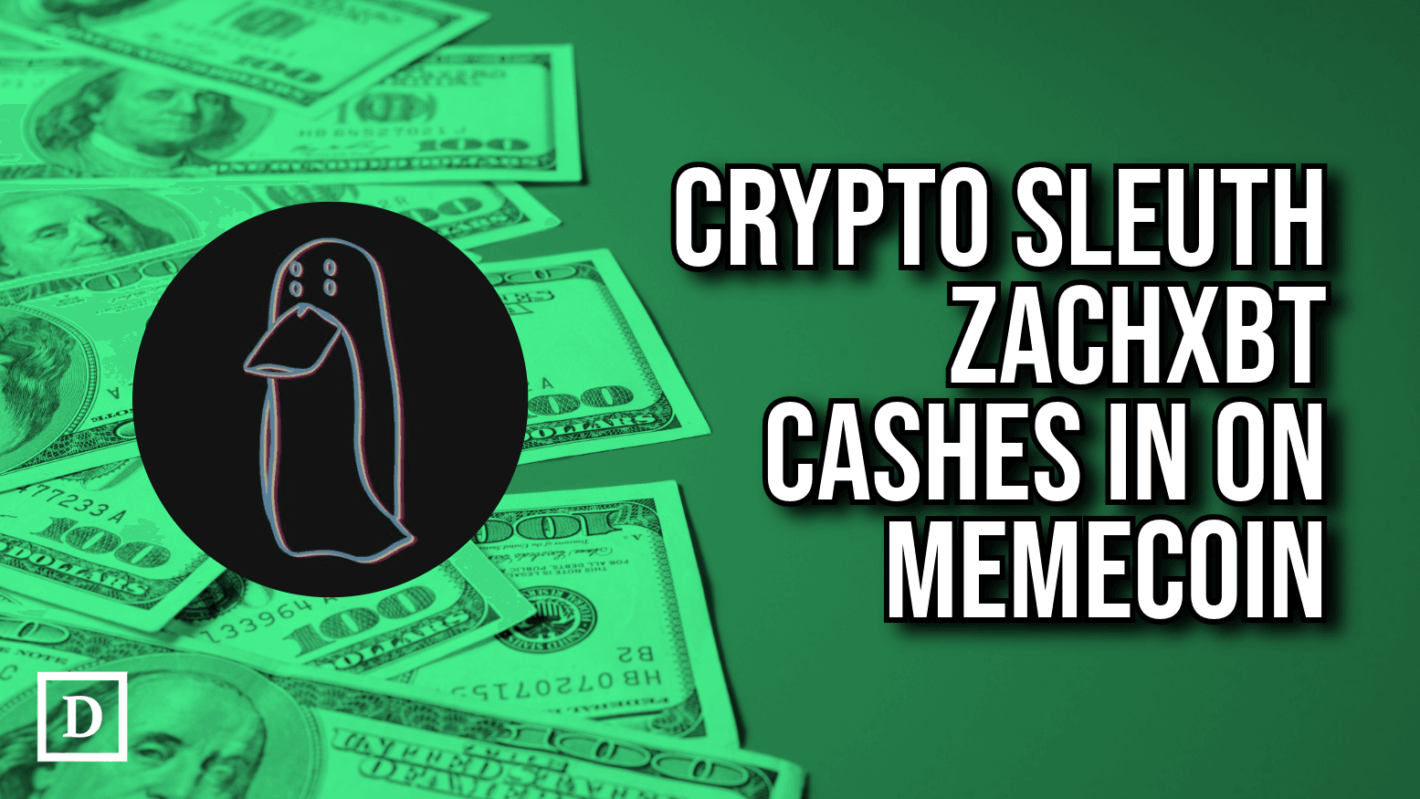 Crypto Sleuth ZachXBT Cashes Out $4M from Memecoin