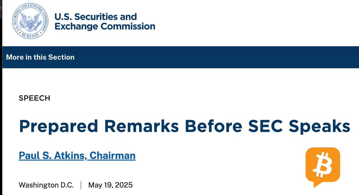 Russian Central Bank to Lift Crypto Restrictions, SEC's Paul Atkins to Draft New Bitcoin Rules Under One Roof