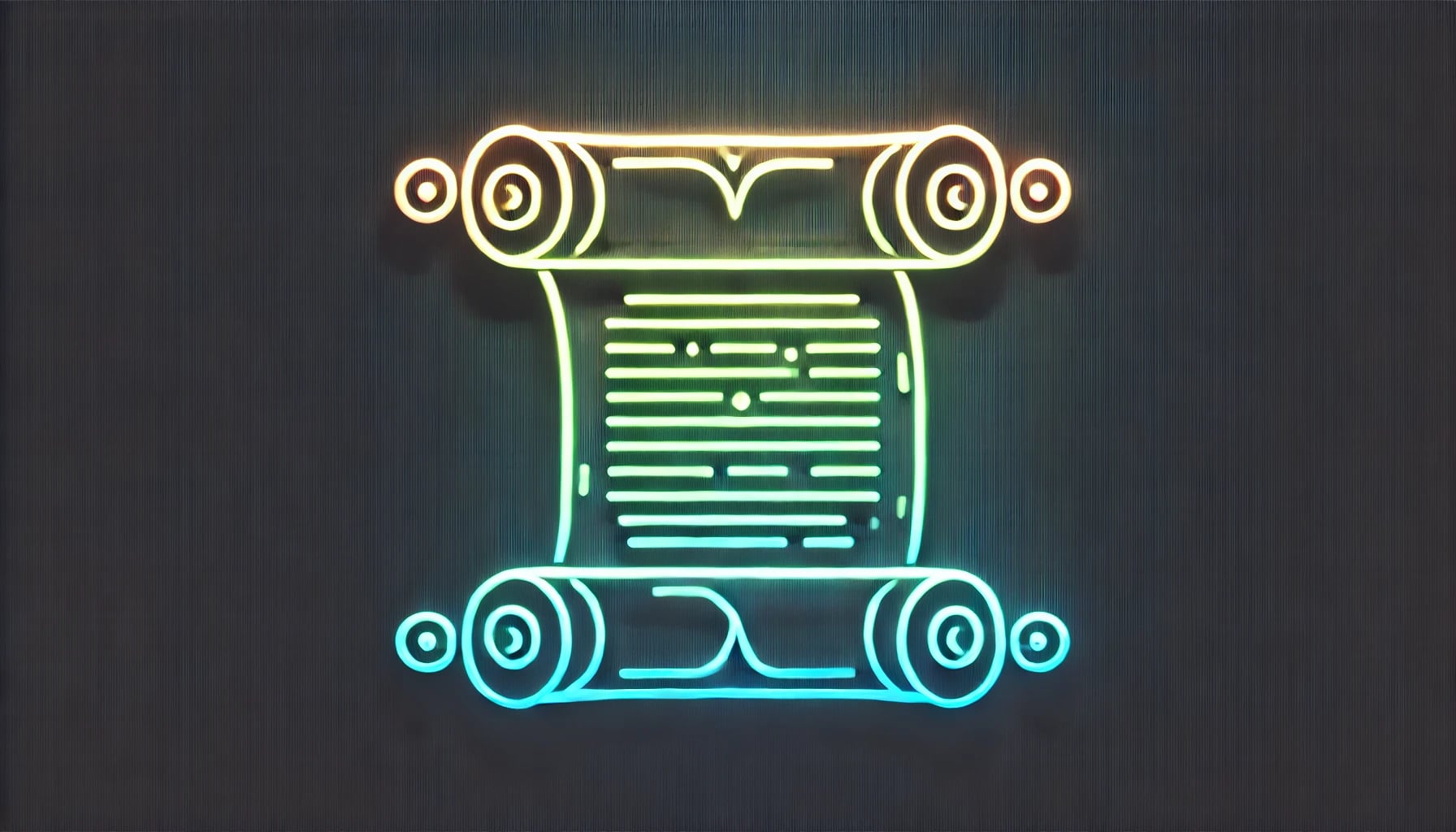 depiction of a scroll