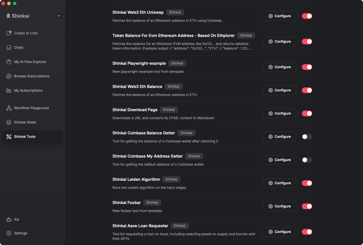 There are hundreds of tools you can choose from to set up your AI assistant. 