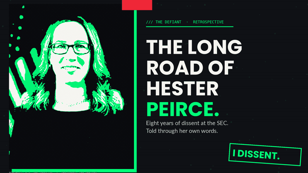 'Peirce Out': A Decade of Dissent