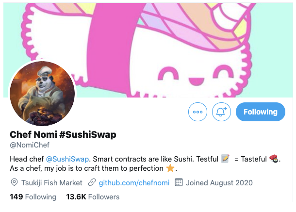 "I F*cked Up. And I am Sorry:" Chef Nomi Returns $14M of ETH to SushiSwap
