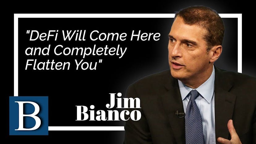 "I Try to Tell People About DeFi; It Will Come Here and Completely Flatten You:" Jim Bianco
