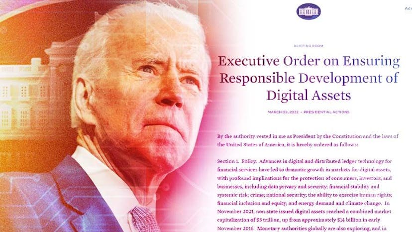 Crypto Community Relieved by Biden Order’s Balance Yet Wary as Oversight Regime Takes Shape 