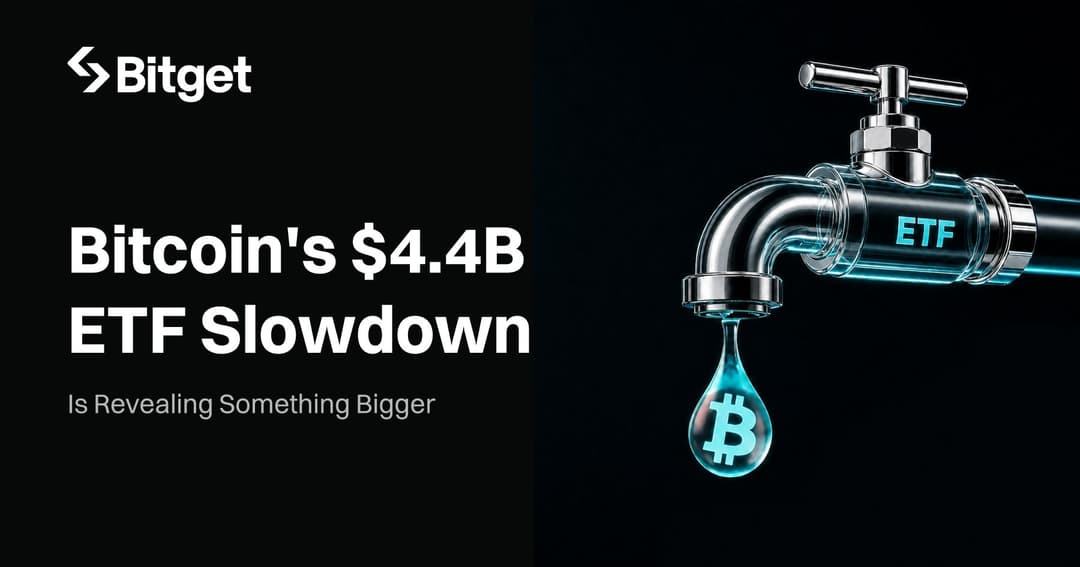 Bitcoin’s $4.4 Billion ETF Slowdown Is Revealing Something Bigger
