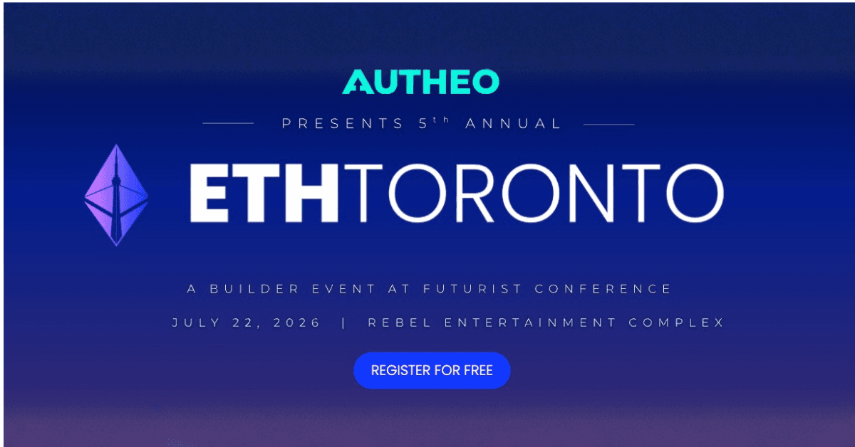 Autheo Presents ETHToronto 2026, Bringing Builders Together to Shape the Future of Web3 & AI