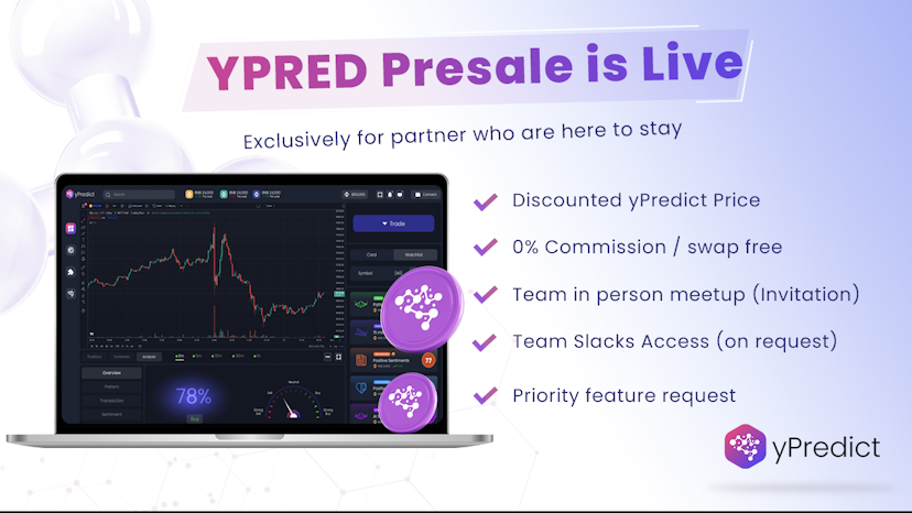 YPRED Token Presale is Live: World’s First AI Ecosystem
