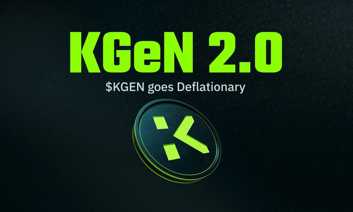 Revenue becomes Tokenomics: KGeN Burns 22M Tokens and Links $85.8M Platform to Perpetual Supply Reduction