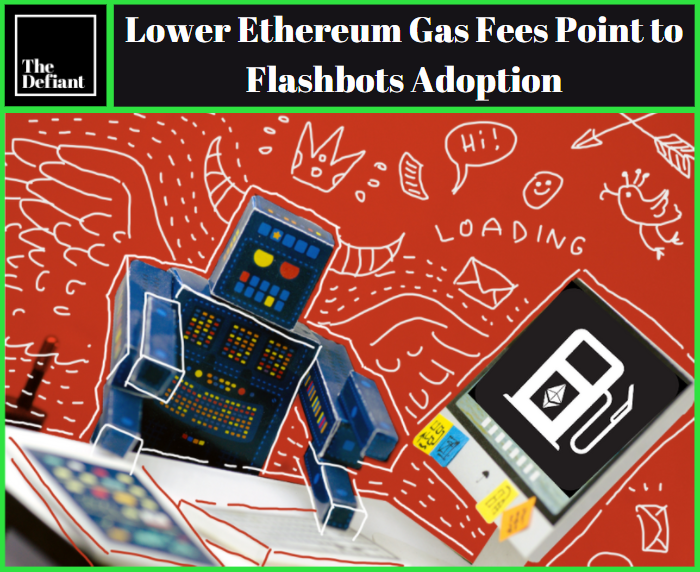 Low-ish Ethereum Gas Fees Point to Flashbots Adoption