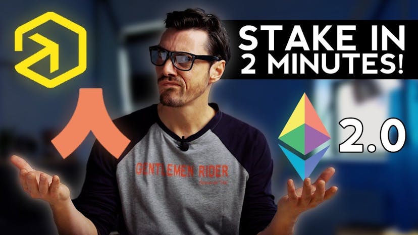 The 2 EASIEST Ways to Start Staking on #Ethereum 2.0