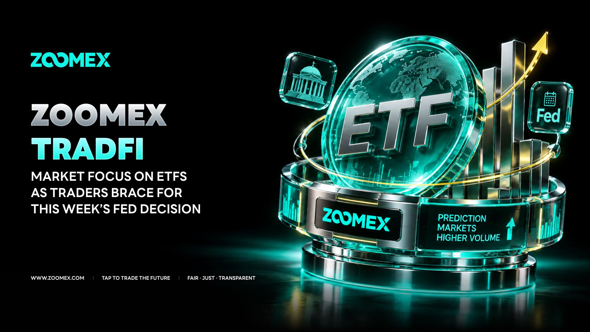 Zoomex Highlights Key ETF Market Trends Ahead of This Week's Federal Reserve Decision