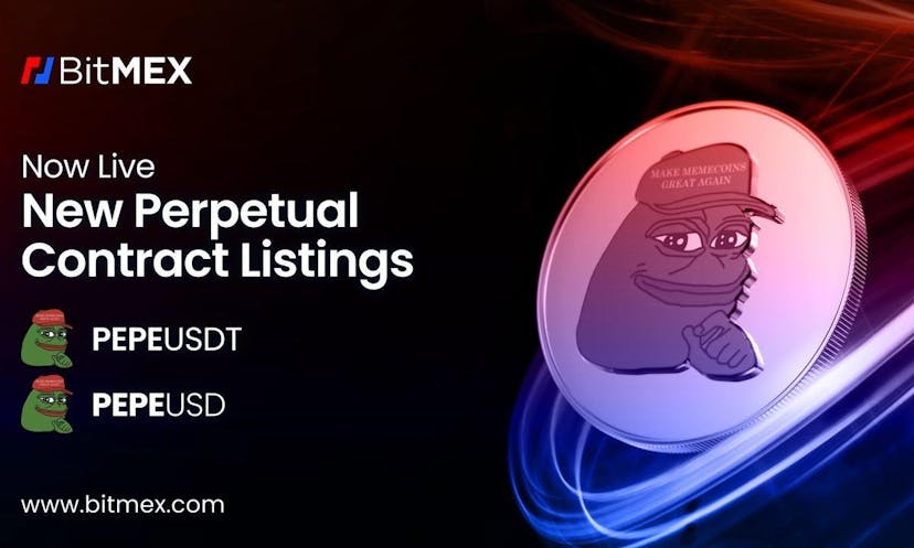 BitMEX Announces the Listing of Two New Perpetual Contracts: PEPE and SUI